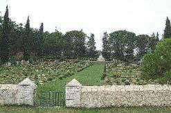 War cemetery near Karasuli