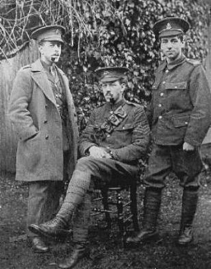 Three Spencer brothers in uniform